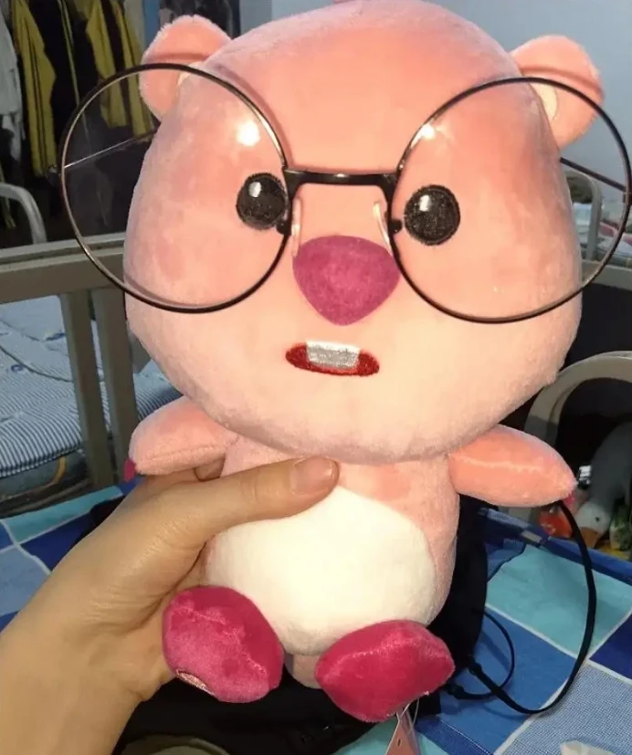 thumbnail image 1 of Kawaii Loopy Plush Soft Stuffed Doll Cartoon Diy I Heard You Have A Friend Who Looks Like This Desktop Decor Toy Birthday Gift, 1 of 5