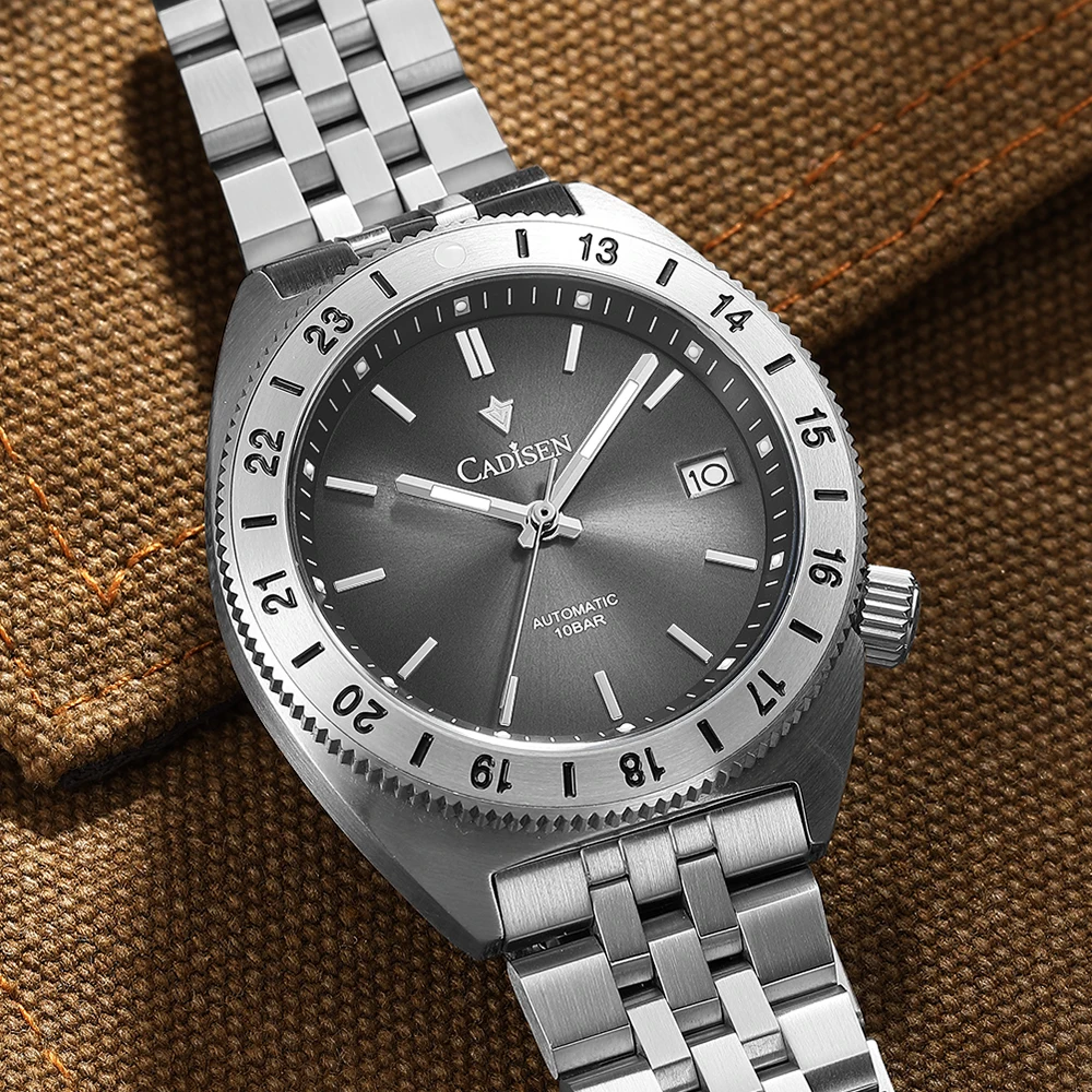 CADISEN C8230 Men's Watch Sapphire NH35A Movt Automatic 10ATM