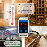 Tuya WIFI Temperature Sensor Thermometer Controller Freezer Fridge Heating Thermostat Smart Life Aquarium Incubator Temp Logger - Image 2