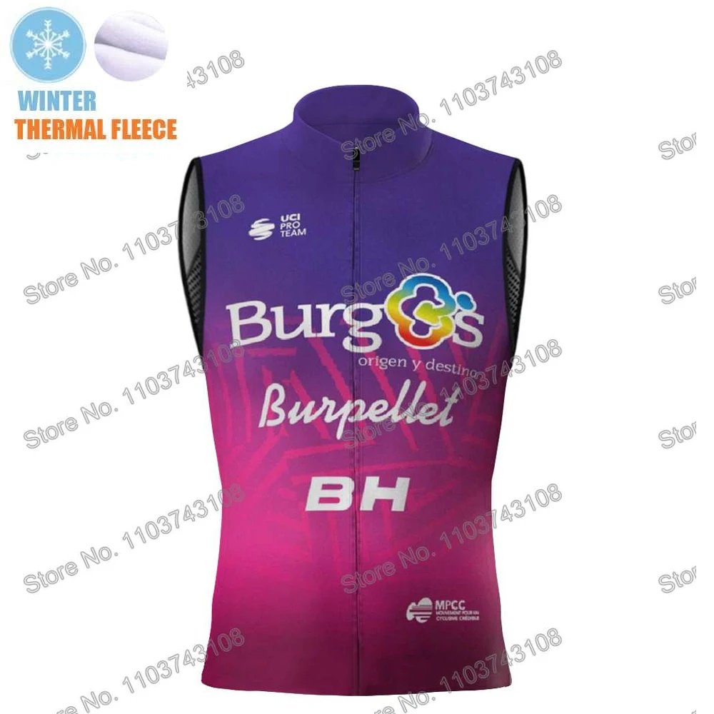 Burgos Burpellet BH Cycling Vest Windbreaker Pro Race Men Wind Vest Summer Road Bike Jersey Sleeveless MTB Bicycle Jacket