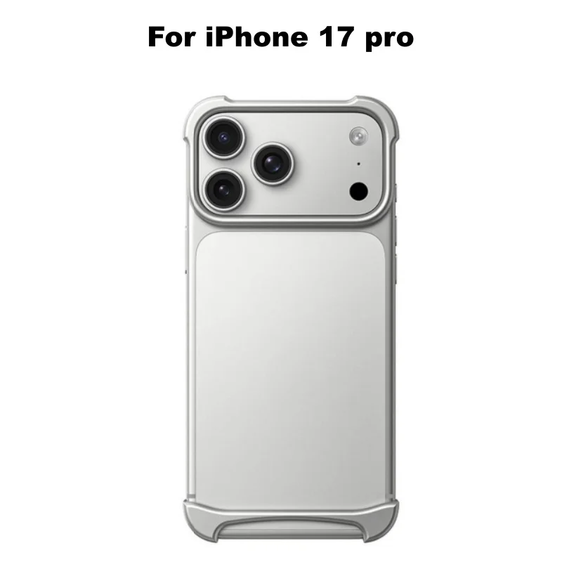 Aluminium Frame Luxury Anti-Fall Metal Protective Case with Heat Dissipation