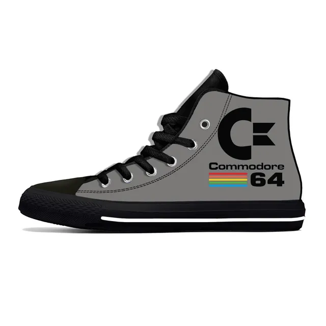 Commodore 64 C64 Sid Amiga Computer Fashion Funny Casual Cloth Shoes High  Top Lightweight Breathable 3d Print Men Women Sneakers - Non-leather Casual  Shoes - AliExpress