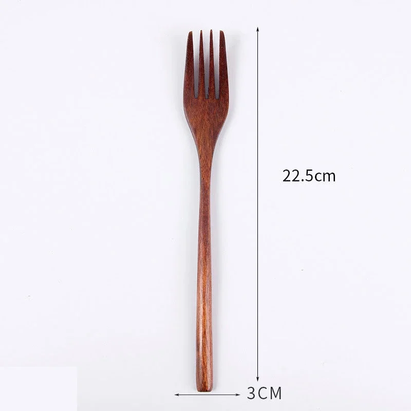 Wooden Knife and Fork Set Porcelain Tea Plate of Kitchen Pots Ceramic Plates Dinner Earthware Dishes Sets Device Cookware Spoon