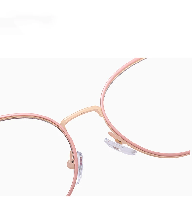 56987 Mode Metall Cat Eye Brillengestell Frauen Trend Aushöhlen Anti Blaues Licht Computer Brille Federscharnier Klare Brillen – Detail 13