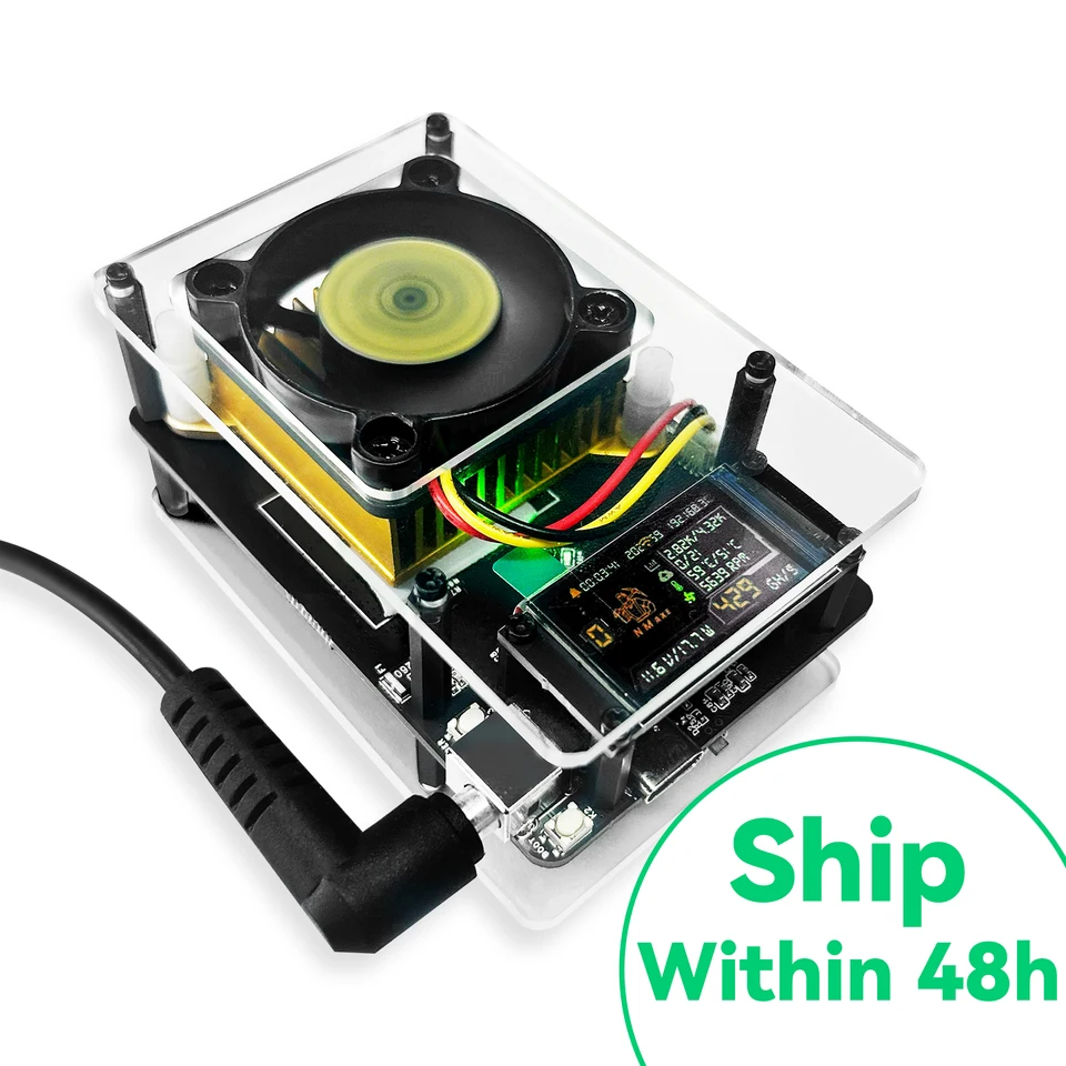 Bitaxe NMAxe Bitcoins Miner Offizieller Ultra BM1366 ASIC Chip Solo Lottery  Miner 500GH/S Vollständig offene Quelle für den Heimgebrauch mit Display -  AliExpress