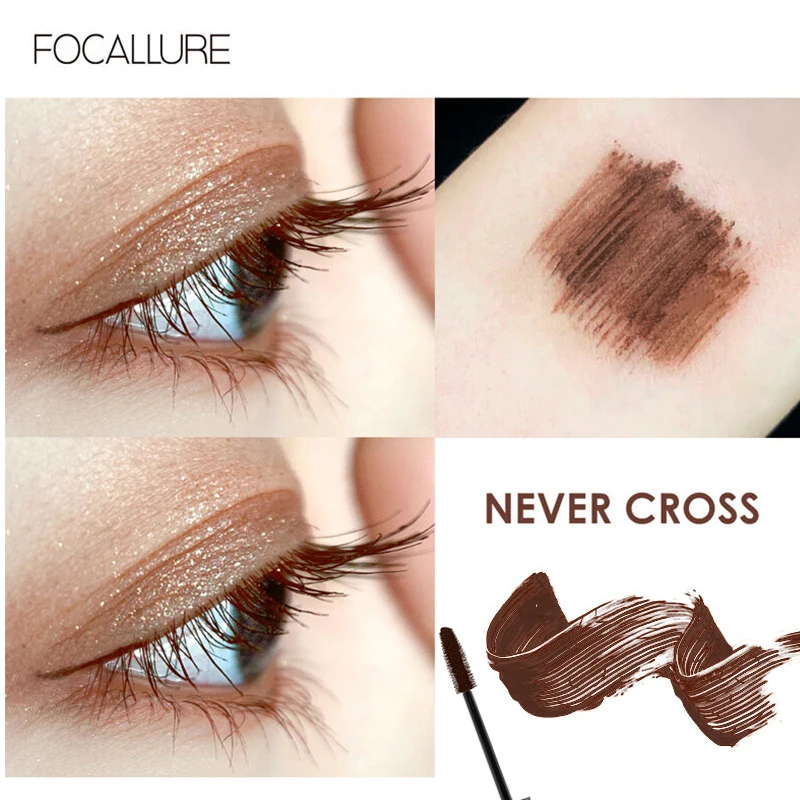 Colored Mascara Eyelashes, Purple Blue Red White Black Colorful Waterproof Mascara Charming Long Lasting Voluminous Mascara Eye_voghion.com