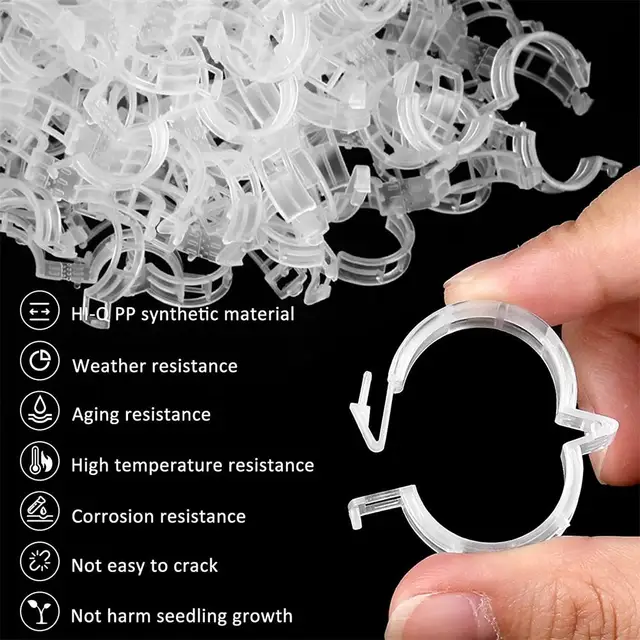 Növénytámogatási Klipek Paradicsomkapcsok Újrafelhasználható Kerti A Szőlő Gyümölcsök Zöldség Növények Ültetvények És Szerszámok - Image 6