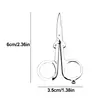1pcs Stainless Steel Kitchen Small Knife Practical Portable Small Scissors Medium-Sized Travel Folding Scissors 6