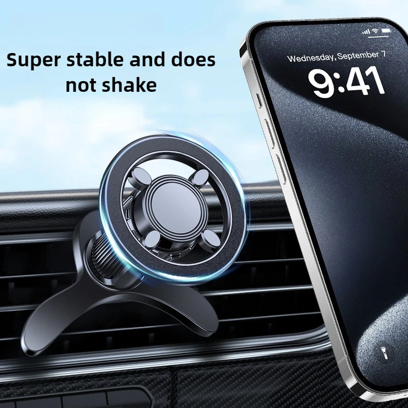 Supporto Magnetico per Telefono da Auto Compatibile con Magsafe, Supporto GPS per iPhone 15 14 Samsung Xiaomi - immagine 2