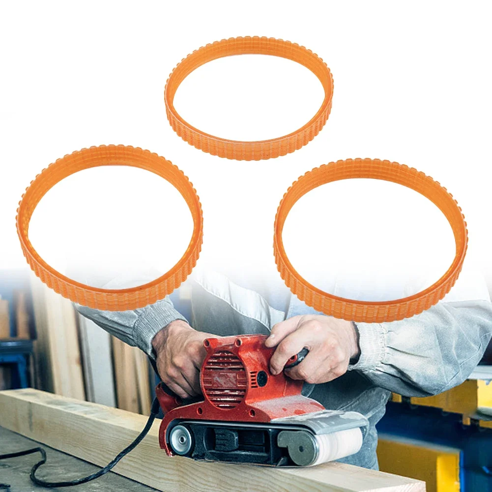3pcs Polyurethane Electric Planer Drive Belt For 1900B 225007-7 N1923BD FP0800 KP0810C KP0810 BKP180 Heat Cold Resistance 3