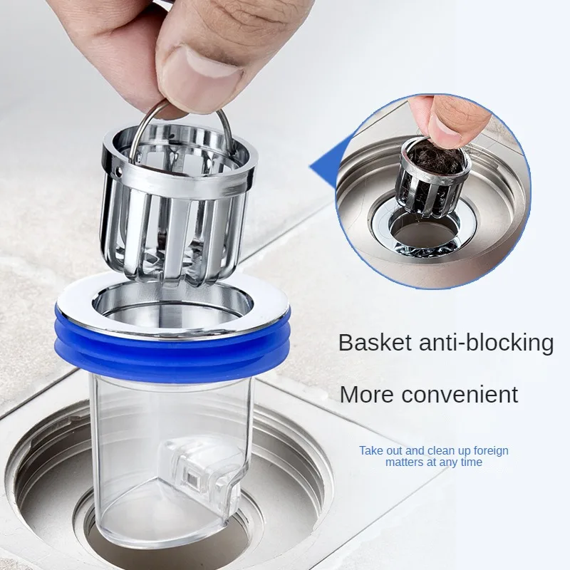 21 types Drain Stopper Kitchen Rubber Sink Plug Bathroom Floor Drain Plug Stopper Laundry Leakage-proof Plug Bathroom Supplies