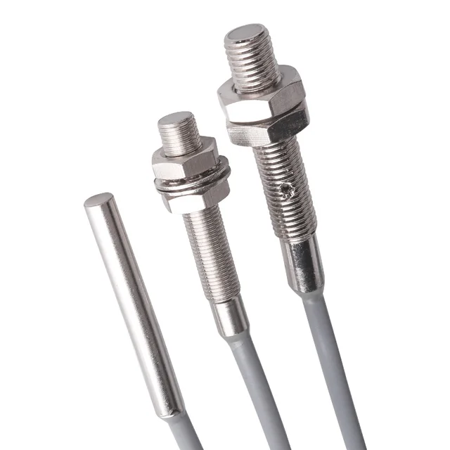 Stainless Steel Inductive Proximity Sensor Switch Three Wire IP65 Mini Waterproof Proximity Switch with 2m Cable NPN PNP NO NC 1