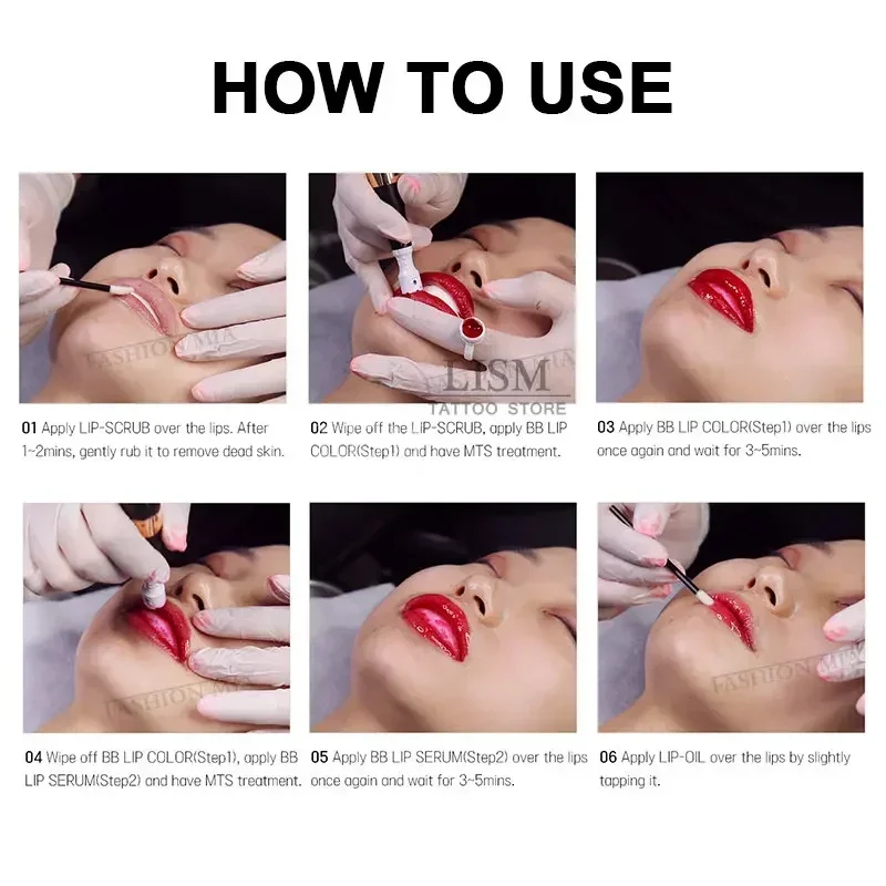 8ml Microblading Lip Tattoo Ink Permanent Makeup Pigments Semi Lips Tattoo Pigment Paints Ink Pink Beauty Supplies