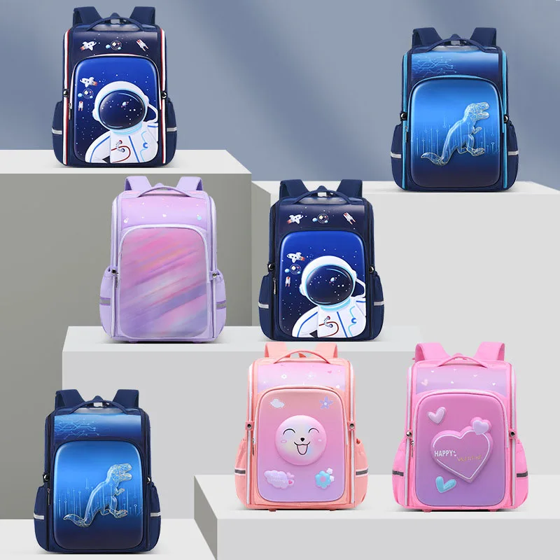 

High Quality Waterproof Chilren's School Bags Large Capacity Primary Students Kids Backpacks Cute Schoolbags for Boys and Girls