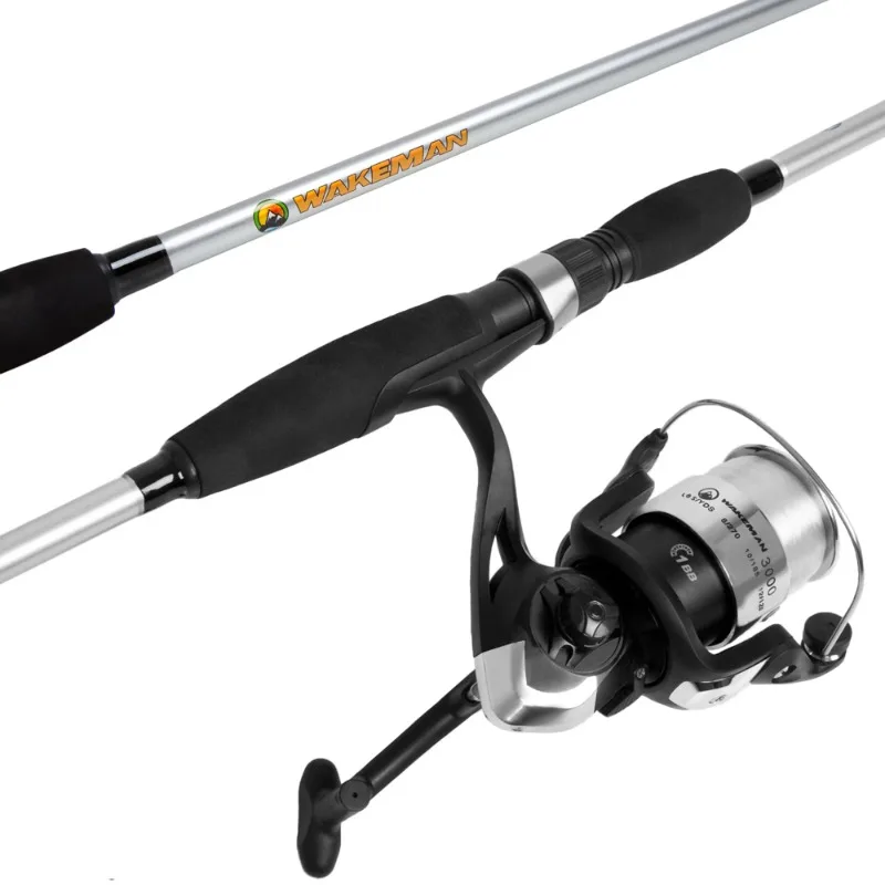 

Wakeman Silver 78" Spinning Rod and Reel Combo