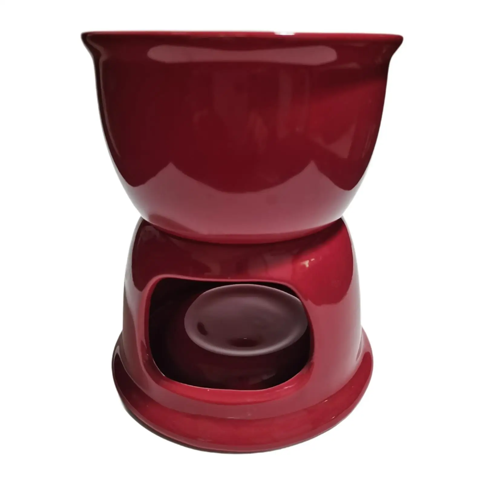 Chocolate Fondue Pot Ceramic Melt Hot Pot Bowl for Party Engagement Birthday