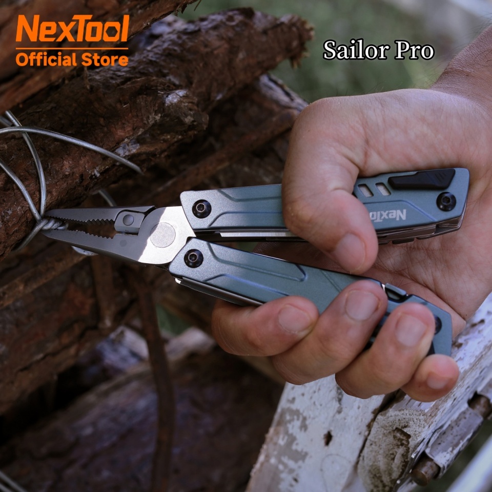 NexTool Sailor Pro 14 In 1 Folding Pliers Multitool Pocket Knife Tools Multifunctional Hand Tools Cable Camping Gear Multi-tools
