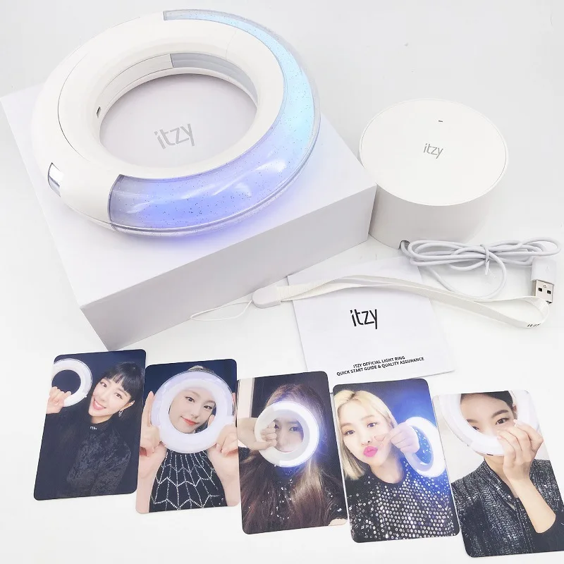 Kpop Itzys Lightstick Korea Light Stick Fashion Round Hand Lamp Concert Lamp Hiphop Party Flash Fluorescent Toys Fans