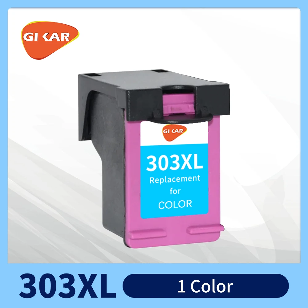 Cartuccia D'Inchiostro Gikar 303Xl Sostituzione Per Hp 303 Per Hp Envy 6220 6222 6230 6234 6252 6255 6258 7822 7830 7855 7858 7864 P