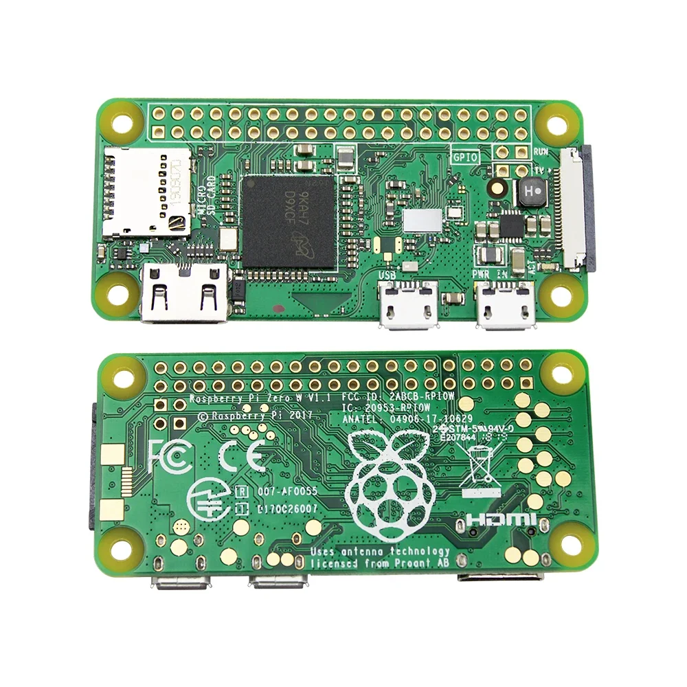 Raspberry Pi Zero Series Enhanced Starter Kit with Camera, Case, Heat Sink, Power Adapter, and HDMI Adapter