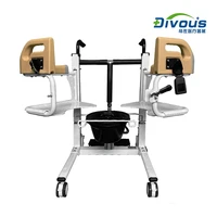 Moving Patient Lifting Toilet Transfer Chair For Elderly Hydraulic Commode Chair For Disabled 1