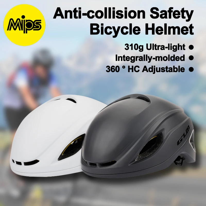 

GUB MIPS Road Cycling Helmet 310g Intergrally-Molded Bike Helmet 58-62cm PC+EPS Anti-Collision Safety Bike Helmets for Men Women