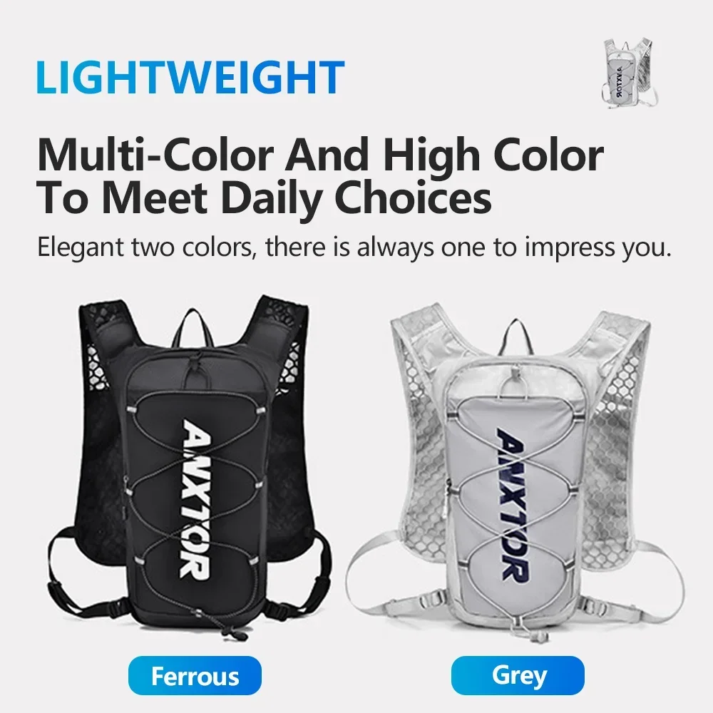Trail Running-ultra-light 5L Backpack Running Hydration Vest Marathon Can be used with 1.5L 500ML water bag