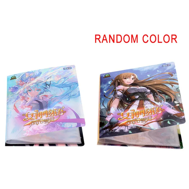 Original Goddess Story EVA Collection Anime Goddess Cards Child Kids Birthday Gift Game PTR Cards Table Toys for Family Gifts 6