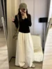 Bla V-Ne Pure Cotton Long Sve T-irt Women's Winter Slim Fit Base Layer irt Top Breathable Comfortable Regular Fit