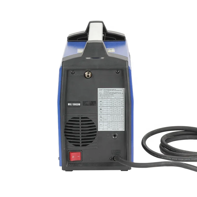 RILAND Gas Shielded Welding Machine MIG-180GDM With/without  Protection/multi-purpose   220v 4