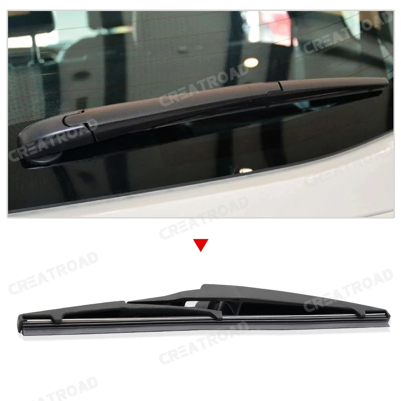Wiper 12" Rear Wiper Blade For Dodge Durango WD 2011 - 2023 Windshield Windscreen Clean Tailgate Window Car Rain Brush 3