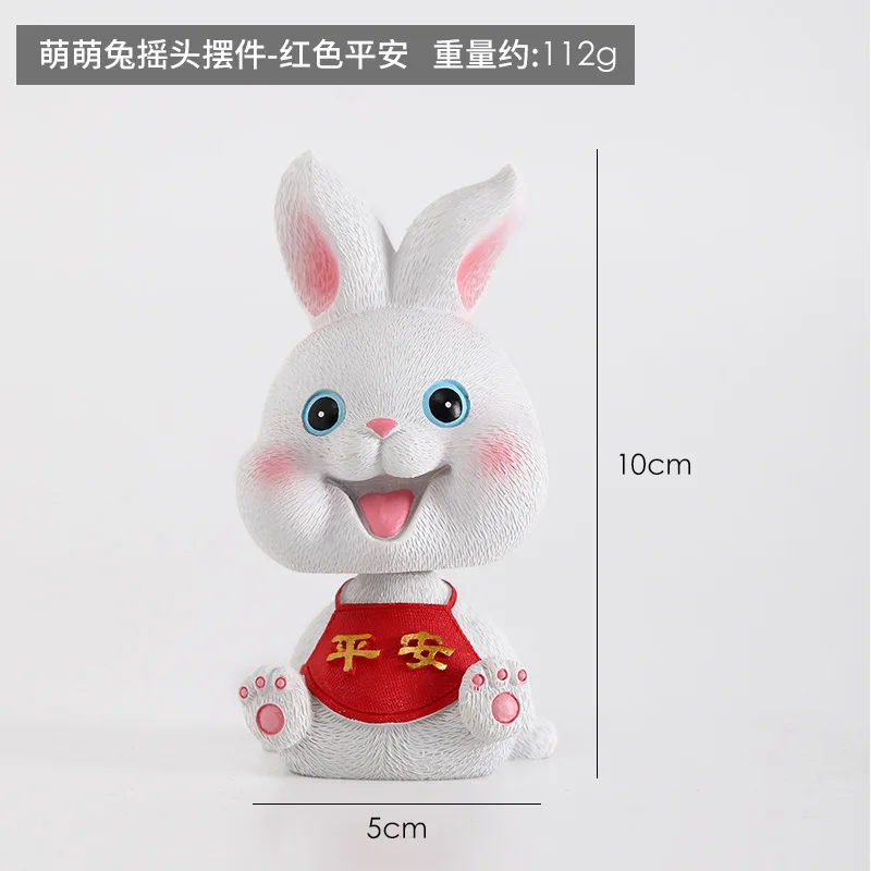 

Креативная посуда, оптовая продажа, подарок-талисман в виде кролика, новый год, Весенний фестиваль, детское украшение для дома