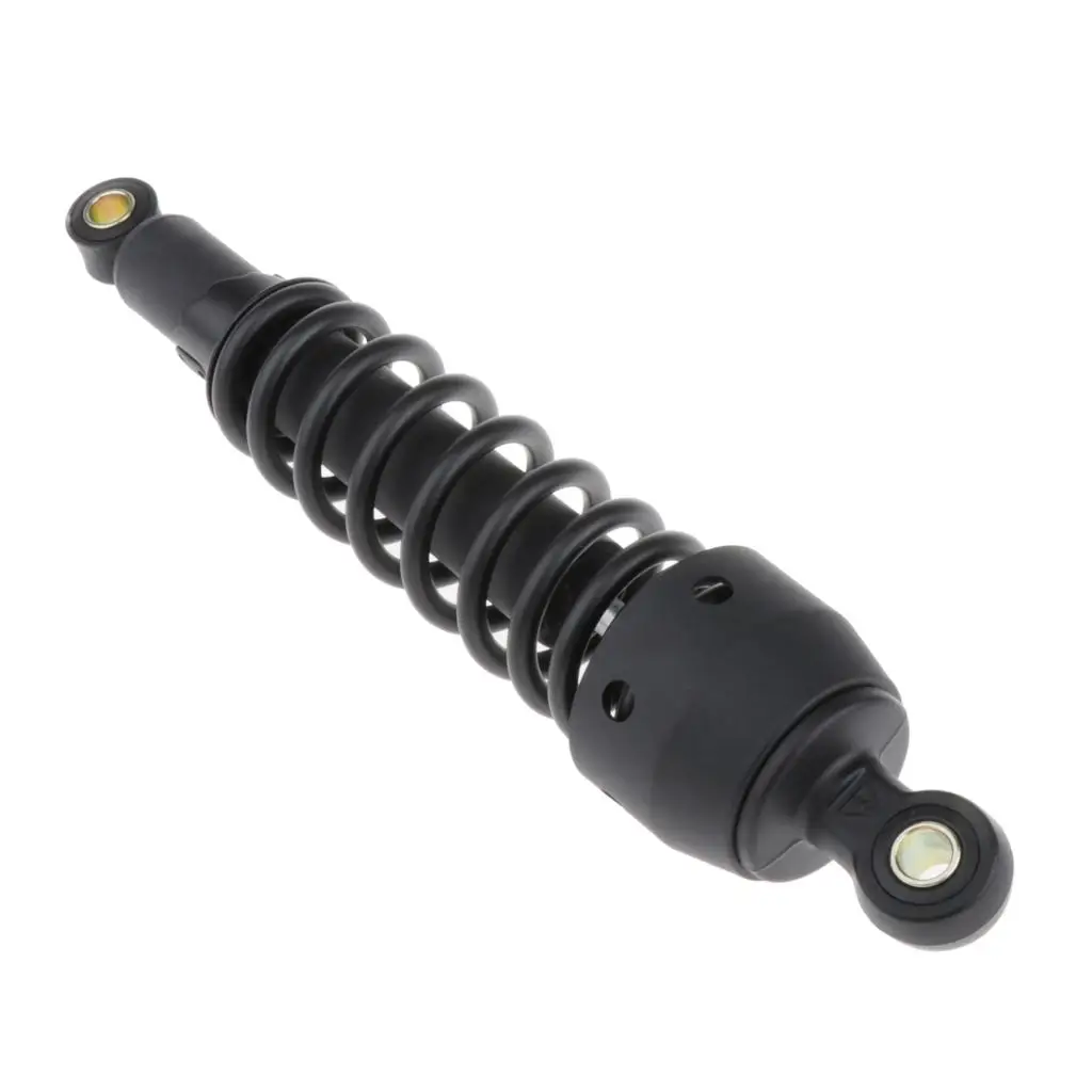 Black Left Adjustable 335mm Shock Suspension Motorcycle Refitting