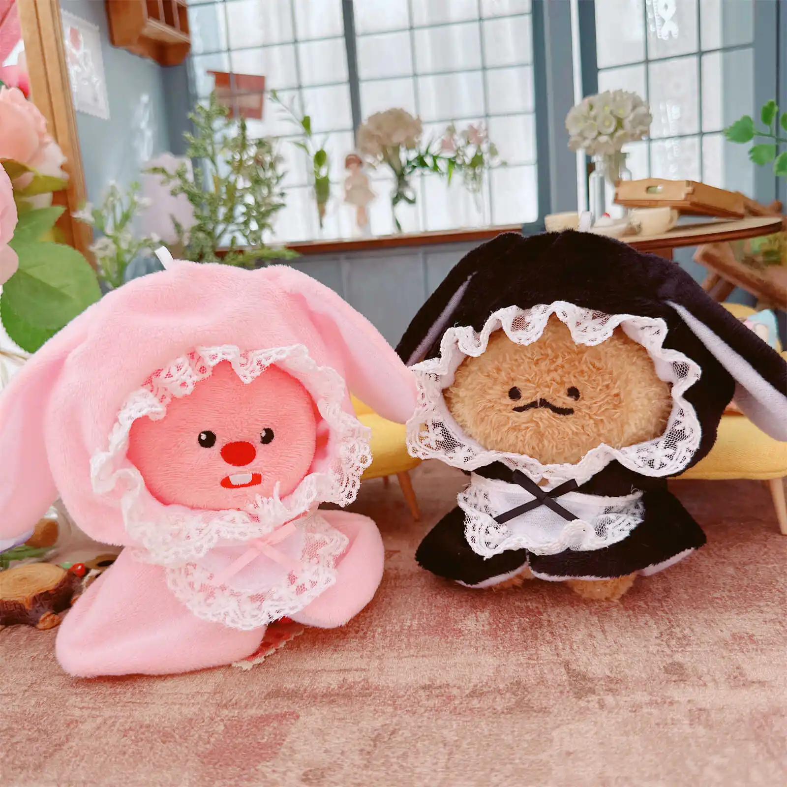 10 cm Kawaii Idol Puppenkleidung für süße Spitze Maid Schal Umhang Plüschpuppe Dress Up Wechselkleidung Spiele Mädchen Geburtstagsgeschenke – Detail 34