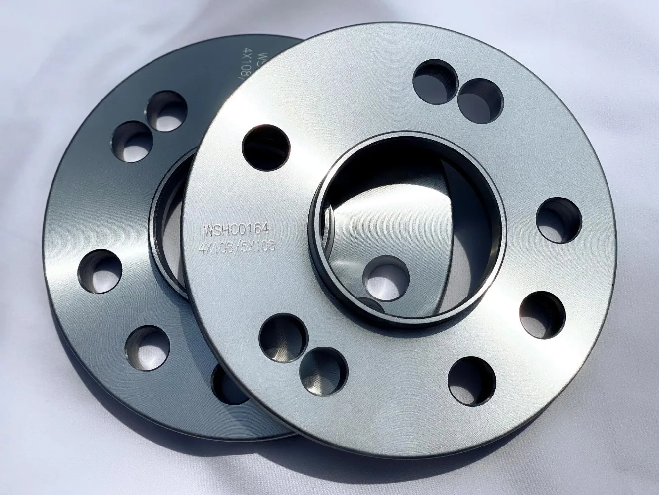 2pcs 10mm Wheel Spacers Adapters Suit for Peugeot Universal Series PCD 4x100/4x108/5x108/5x114.3