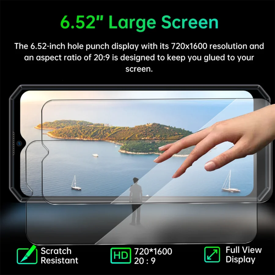 2PCS Tempered Glass For Oukitel K15 Plus Protective Film Screen Protector Phone Cover