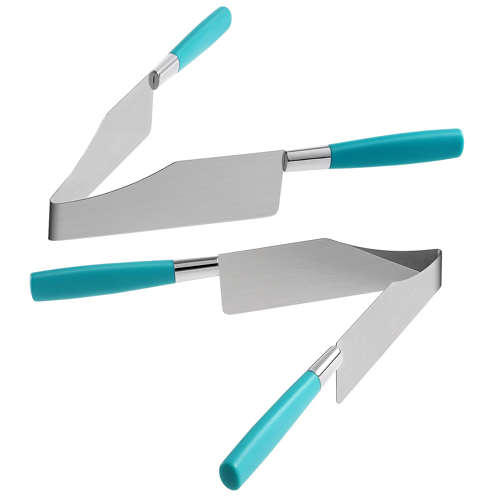 

Cake Cutter Slicer Stainless Steel Divider Desserts Serving Knife Lifter Tool Breads Pies Pastries Server Set