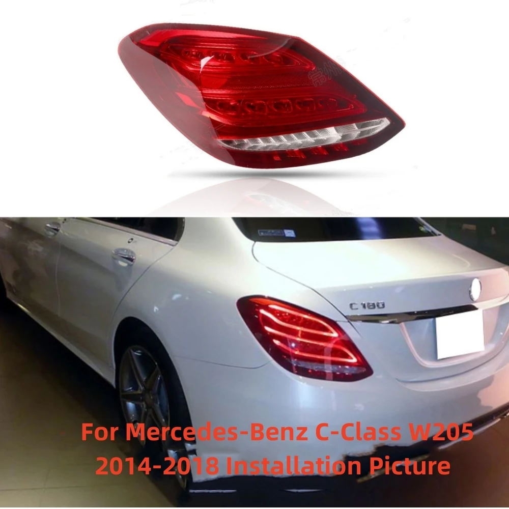 

Car LED tail lamp Accessories 2014-2020 For Mercedes-Benz C-Class W205 C200 C260 C300 C350 C180 Auto LED taillights Assembly