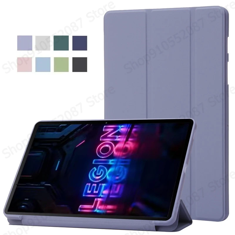 8.8 Trifold PU Leather Soft Back Stand Tablet Case