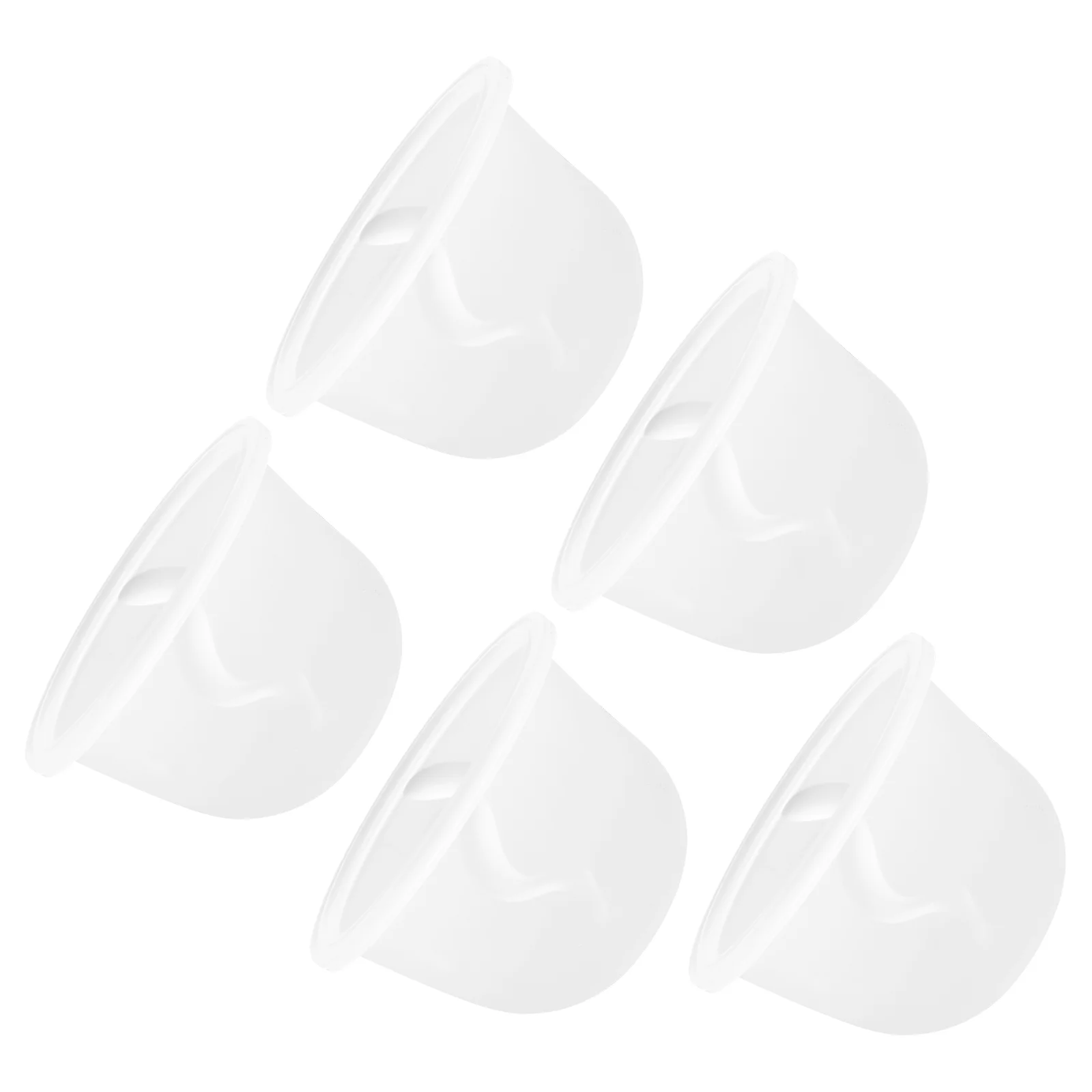 

5Pcs Silicone Baby Breastfeeding Pump Bowls Breast Pump Tools (Transparent)
