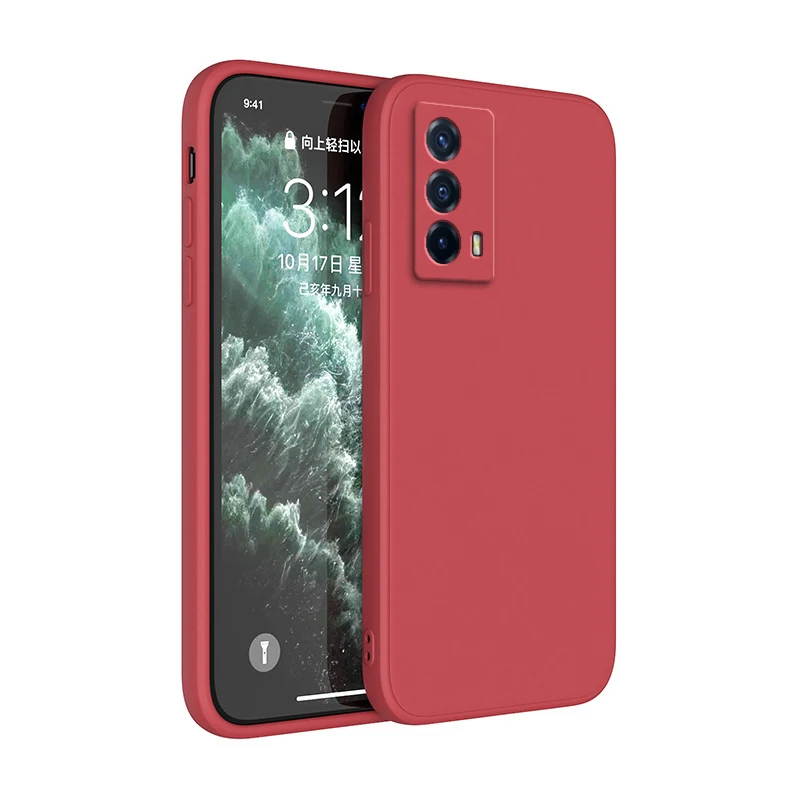 Luxury Ultrathin Shockproof Silicone Case with Camera Protection