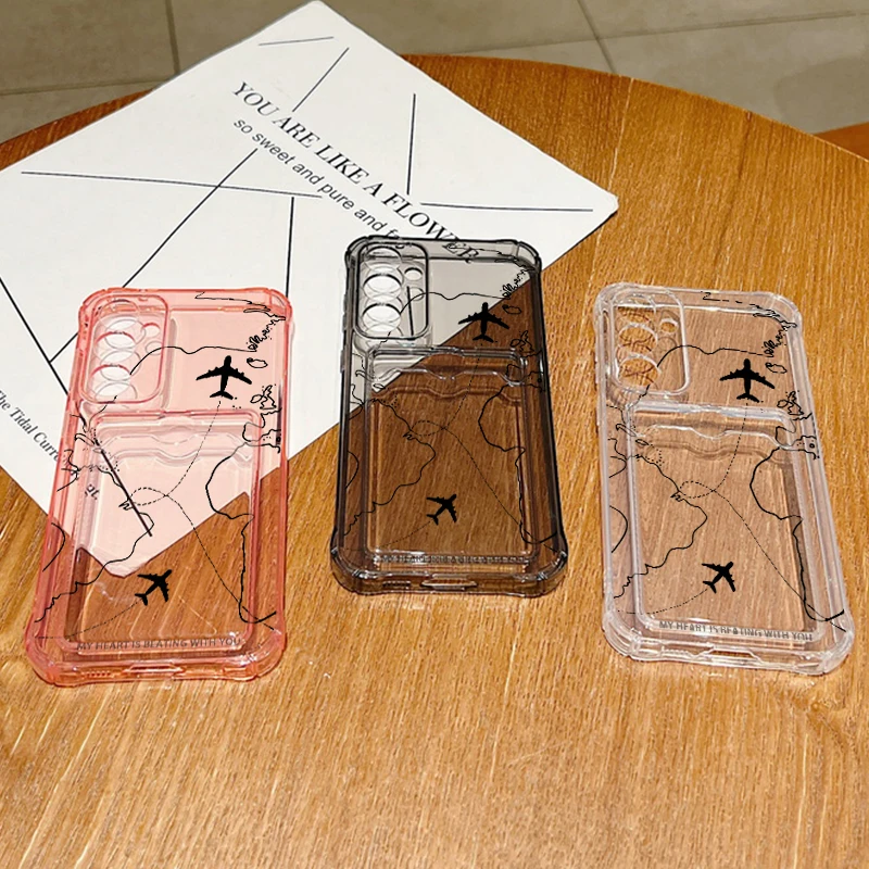 Airplane Line Card Holder Case