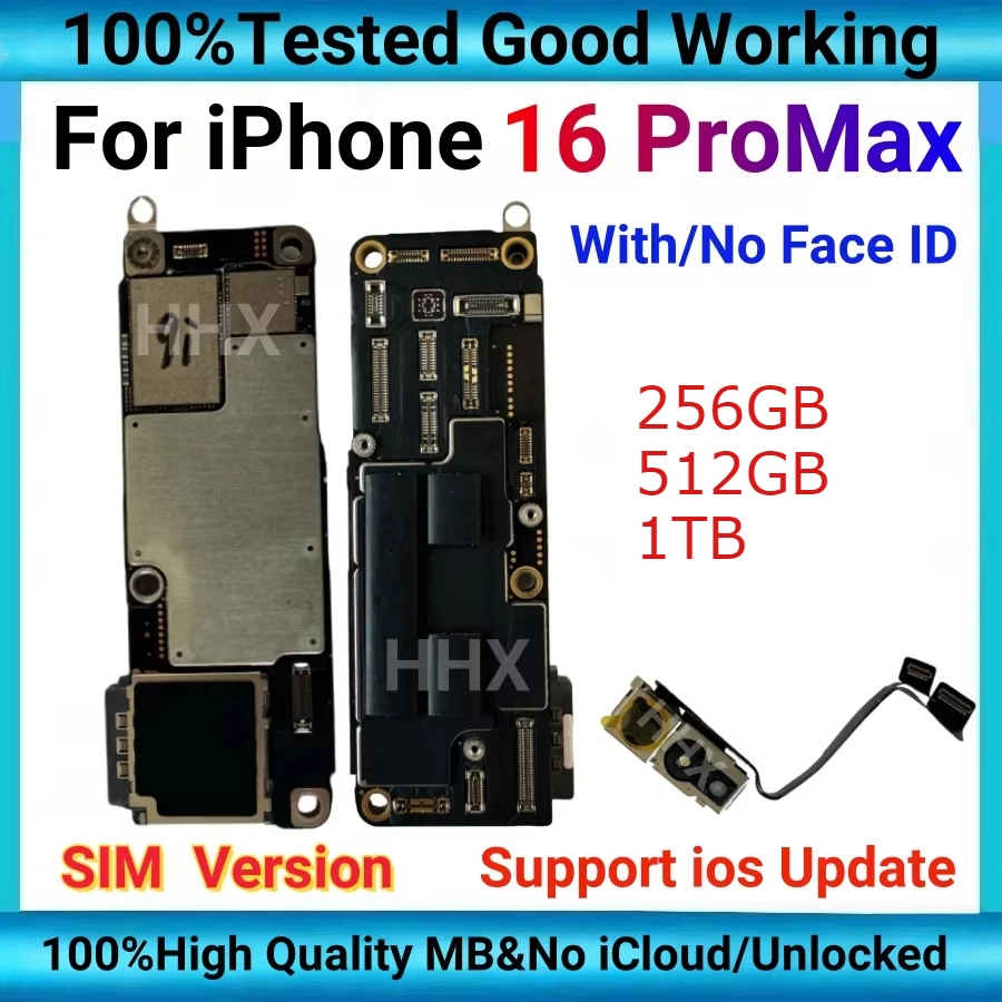 iPhone16 マザーボード　Face ID付き iPhone16 マザーボード Face ID付き