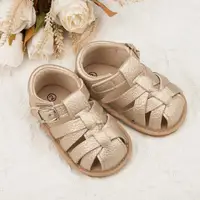 KIDSUN Baby Summer Sandals Infant Boy Girl Shoes Rubber Soft Sole Non-Slip Toddler First Walker Baby Crib Newborn 2