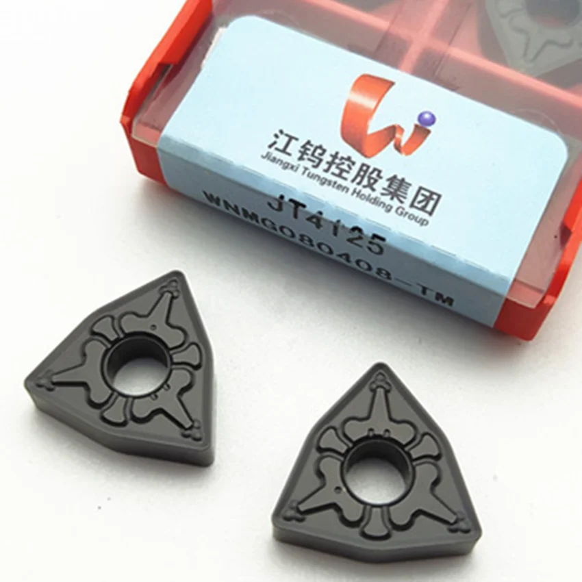 

WNMG080408-TM JT4125/WNMG080412-TM JT4125 WNMG080408-TM WNMG080412-TM WNMG432 WNMG433 JXTC CNC carbide inserts 10pcs/box