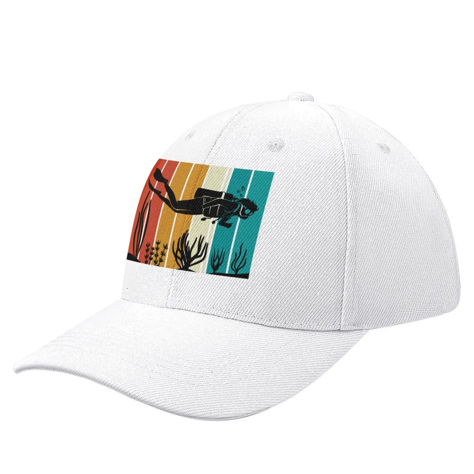 

Good Girls Go Down Scuba Diving Retro Vintage Baseball Cap summer hat Wild Ball Hat Icon Caps For Men Women's