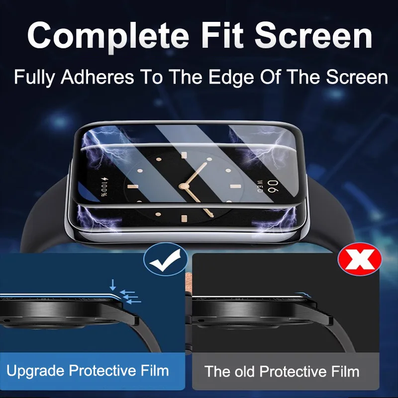Pellicola morbida per schermo per Samsung Galaxy Fit 3 Protezione ultrasottile protettiva in fibra di vetro Copertura completa Pellicola HD Accessori Samsung - immagine 4