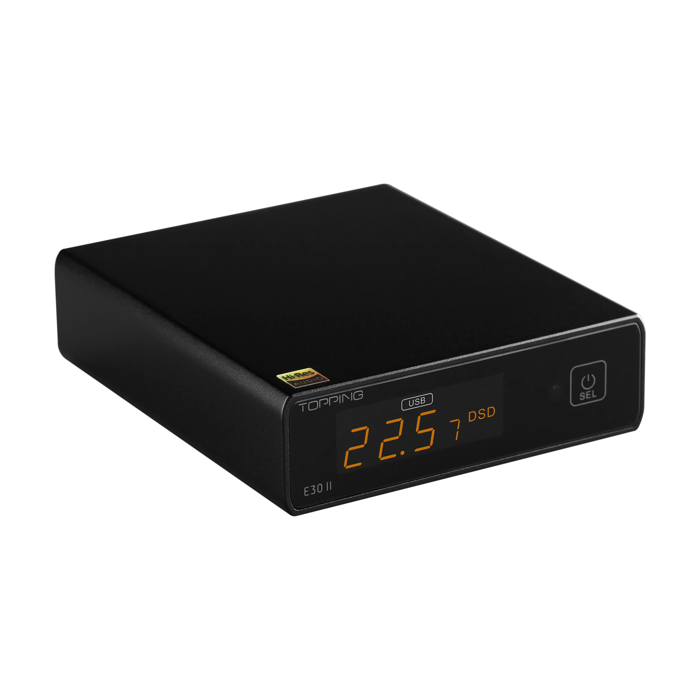 TOPPING E30II Decoder 2*AK4493S DAC Hi-Res Audio XMOS AU208 Touch Operation E30 II Remote Control Preamp DAC