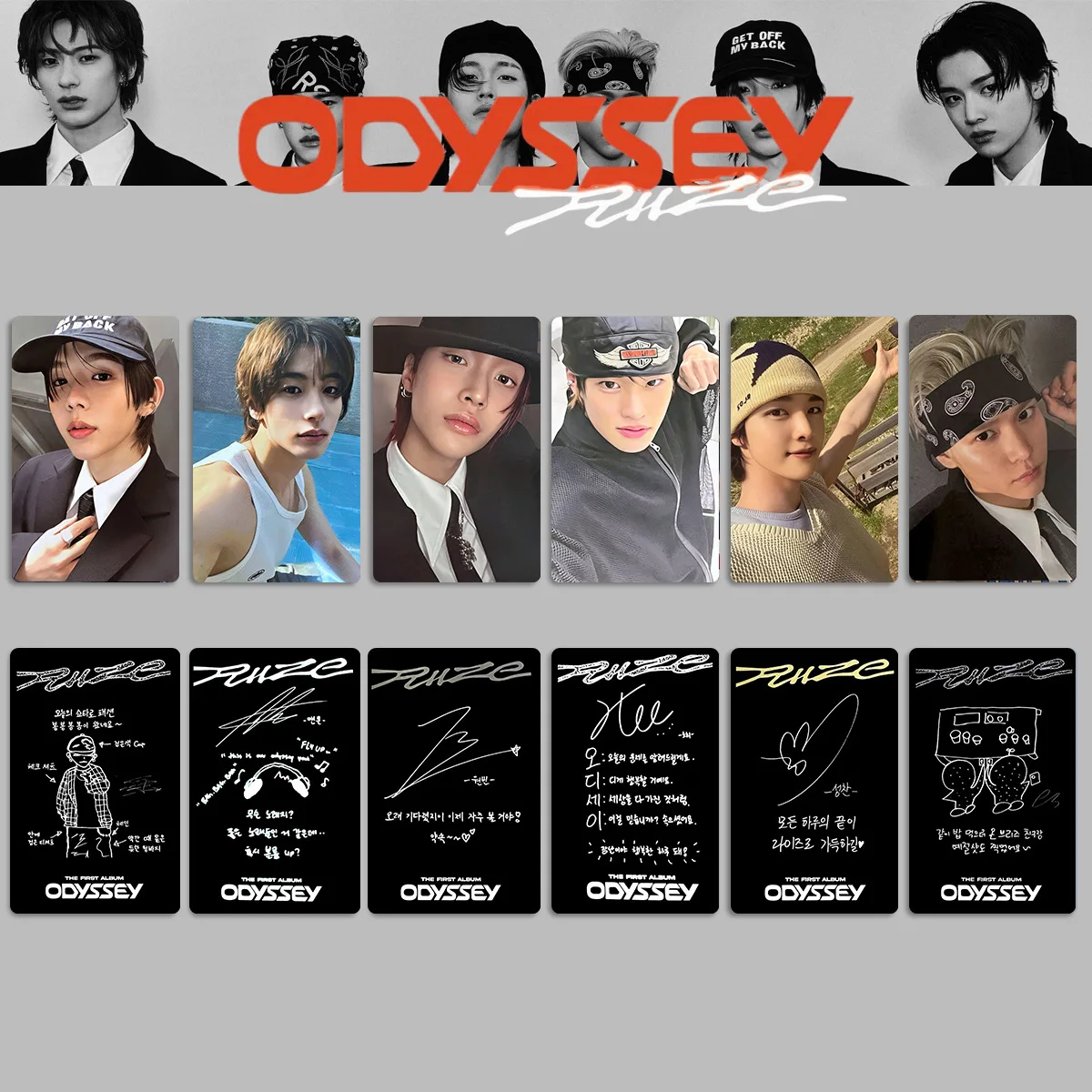 KPOP RIIZE ODYSSEY Album Photocard SOUNDWAVE SMini Ver