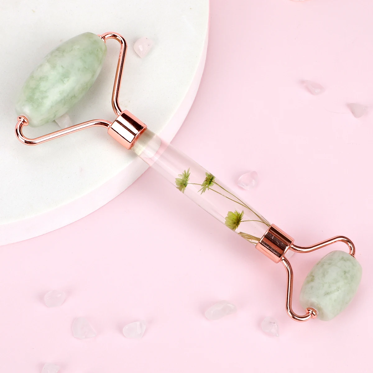 Revitalizing Jade Face and Body Massager - Ultimate Skin Care and Relaxation Tool